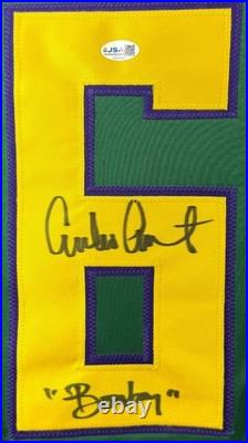 Emilio Estevez autographed inscribed jersey The Mighty Ducks JSA Coach Bombay