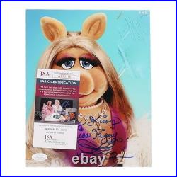 Eric Jacobson Signed 8x10 Photo Inscribed Kissy Kissy Miss Piggy (JSA)