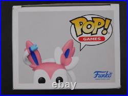 Erica Schroeder Signed Autograph Inscribed Funko Pop 857 Sylveon Pokemon JSA COA