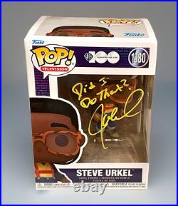 FAMILY MATTERS STEVE URKEL SIGNED FUNKO by JALEEL WHITE INSCRIBED BAS Autograph