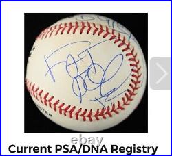 FAT JOE SIGNED BASEBALL PSA/DNA AUTOGRAPH OMLB Rare Lean Back Inscribed