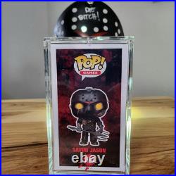 FRI THE 13th FUNKO & HOCKEY MASK Ari Lehman signed/inscribed Savini Jason COAs