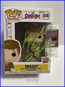 FUNKO POP! Matthew Lillard Shaggy #150 Signed Autograph INSCRIBED JSA COA Zoinks