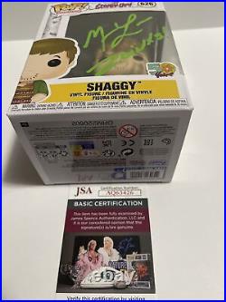 FUNKO POP! Matthew Lillard Shaggy #150 Signed Autograph INSCRIBED JSA COA Zoinks