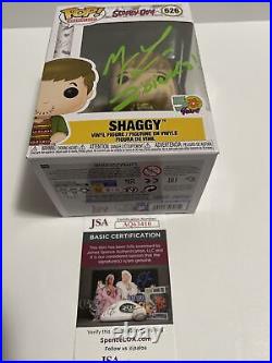 FUNKO POP! Matthew Lillard Shaggy #150 Signed Autograph INSCRIBED JSA COA Zoinks