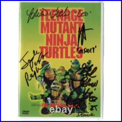 Feldman Pais Rist Tochi cast autographed signed inscribed DVD JSA COA TMNT