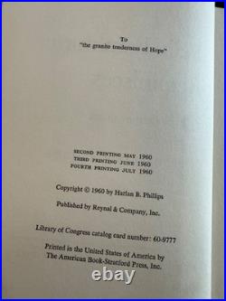Felix Frankfurter Reminices, autographed and inscribed first edition