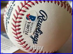 Fernando Tatis Jr. Autographed MLB Baseball Beckett COA Y00724 23 Inscribed