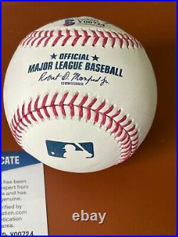 Fernando Tatis Jr. Autographed MLB Baseball Beckett COA Y00724 23 Inscribed