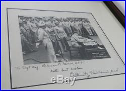 Fleet Admiral USN Chester Nimitz Signed Inscribed Photo Japan Surrender WWII