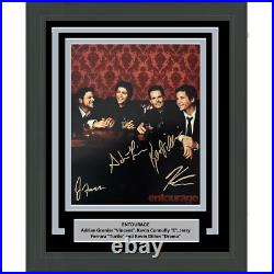 Framed Autographed/Signed Entourage 4x Cast Inscribed 16x20 Photo JSA COA