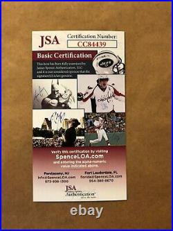 Framed Jose Canseco Autographed Signed Inscribed Oakland A's 11x14 Photo Jsa Coa