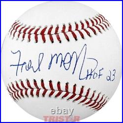Fred McGriff Signed Autographed Official MLB Inscribed HOF 23 TRISTAR