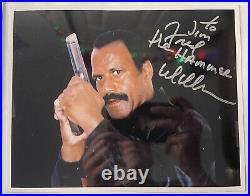 Fred Williamson Signed Autograph Photo 8x10 The Rage Within The Hammer Inscribed
