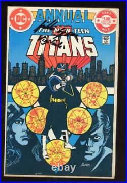 Freddie Stroma Signed Autograph Teen Titans Annual #2 Vigilante INSCRIBED COA