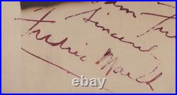 Fredric March Autographed Inscribed Photograph