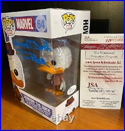 Funko Pop Marvel HOWARD THE DUCK Creator TIM ROSE Signed Auto Inscribed JSA COA