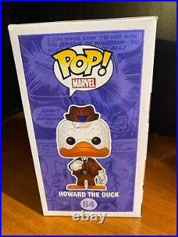 Funko Pop Marvel HOWARD THE DUCK Creator TIM ROSE Signed Auto Inscribed JSA COA