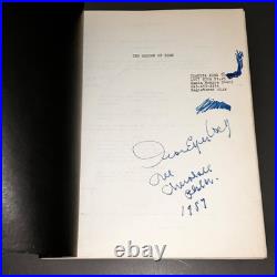 GARDEN OF EDEN 1987 Original Unmade Script Iron Eyes Cody Signed Inscribed COA