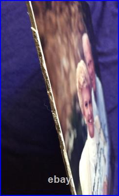 GERALD & BETTY FORD, SIGNED 8X10 Color Photo, Inscribed by President Ford