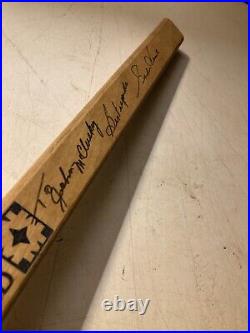 GORDIE HOWE Autographed full size Montreal hockey stick signed and Inscribed