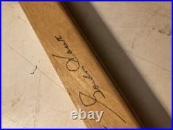 GORDIE HOWE Autographed full size Montreal hockey stick signed and Inscribed