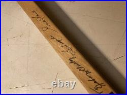 GORDIE HOWE Autographed full size Montreal hockey stick signed and Inscribed