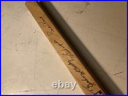 GORDIE HOWE Autographed full size Montreal hockey stick signed and Inscribed