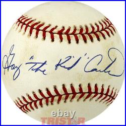 Gary Carter Signed Autographed NL Baseball Inscribed The Kid PSA Expos Mets