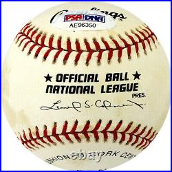 Gary Carter Signed Autographed NL Baseball Inscribed The Kid PSA Expos Mets