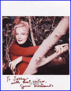 Gena Rowlands Autographed Inscribed Photograph