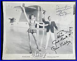 Gene Kelly & Shirley MacLaine Inscribed Signed Autograph 8x10 Movie Still Photo