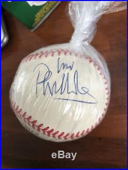 Genesis Sir Phil Collins Auto Autographed Signed MLB Baseball PSA Inscribed Love
