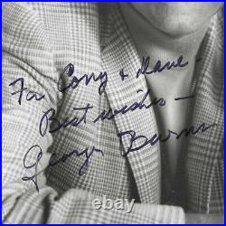 George Burns Authentic Autographed Signed & Inscribed 8x10 Photo Movies Cigar
