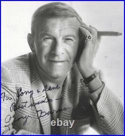 George Burns Authentic Autographed Signed & Inscribed 8x10 Photo Movies Cigar