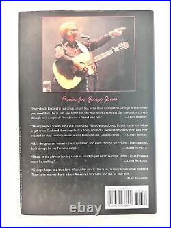 George Jones in-person To Bob signed book 1996 I Lived To Tell It All RIP