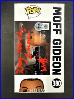 Giancarlo Esposito signed inscribed Moff Gideon Funko Pop! Autograph Beckett BAS