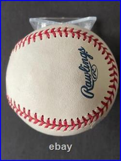 Gil Mcdougald Signed Oml Baseball Auto Yankees Autograph Jsa Coa Inscribed Roy