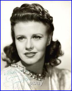 Ginger Rogers Autographed Inscribed Photograph 1941