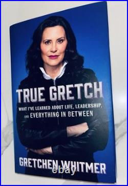Gretchen Whitmer Signed Inscribed Autographed HC 1st Ed True Gretch Kite Fly