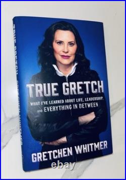 Gretchen Whitmer Signed Inscribed Autographed HC 1st Ed True Gretch Kite Fly