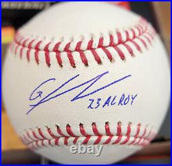 Gunnar Henderson Autographed Baseball Inscribed 23 AL ROY Beckett COA