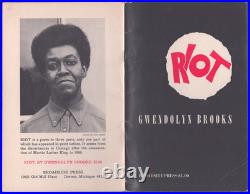 Gwendolyn Brooks Inscribed Book Signed 11/07/1987