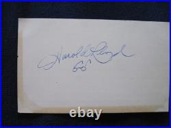 HAROLD LLOYD'S WORLD OF COMEDY SIGNED & INSCRIBED by LLOYD wi AUTOGRAPH NOTE HAROLD LLOYD'S WORLD OF COMEDY SIGNED & INSCRIBED by LLOYD wi AUTOGRAPH NOTE