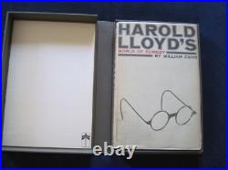 HAROLD LLOYD'S WORLD OF COMEDY SIGNED & INSCRIBED by LLOYD wi AUTOGRAPH NOTE HAROLD LLOYD'S WORLD OF COMEDY SIGNED & INSCRIBED by LLOYD wi AUTOGRAPH NOTE