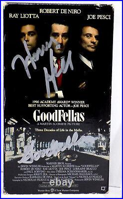 HENRY HILL Inscribed Good Fellas Signed Autograph Auto VHS Movie JSA? COA