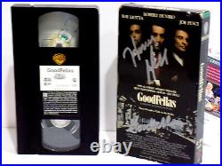 HENRY HILL Inscribed Good Fellas Signed Autograph Auto VHS Movie JSA? COA