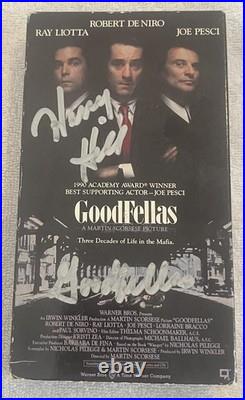 HENRY HILL Inscribed Good Fellas Signed Autograph Auto VHS Tape Movie JSA COA