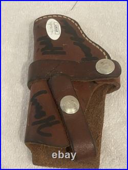 HENRY HILL Inscribed Goodfellas Signed Autograph Gun Holster JSA? COA