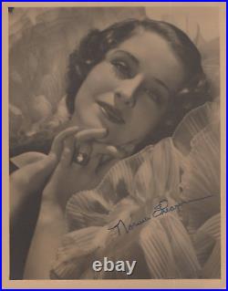 HOLLYWOOD NORMA SHEARER SIGNED INSCRIBED AUTOGRAPH PORTRAIT 1930s ORIG Photo 798